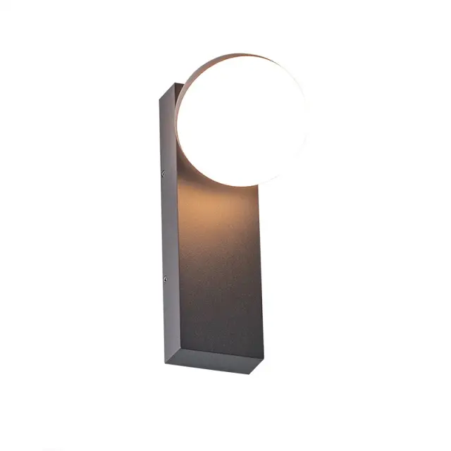 LED SMD WALL LUMINAIRE 10W 580LM 110° 230V AC 3.000K DARK GREY CRI80 IP54 30.000HRS / LG5891G