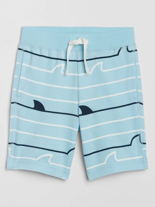 Νηπιακό Print Pull-On Σορτς dockside blue - 12-18M