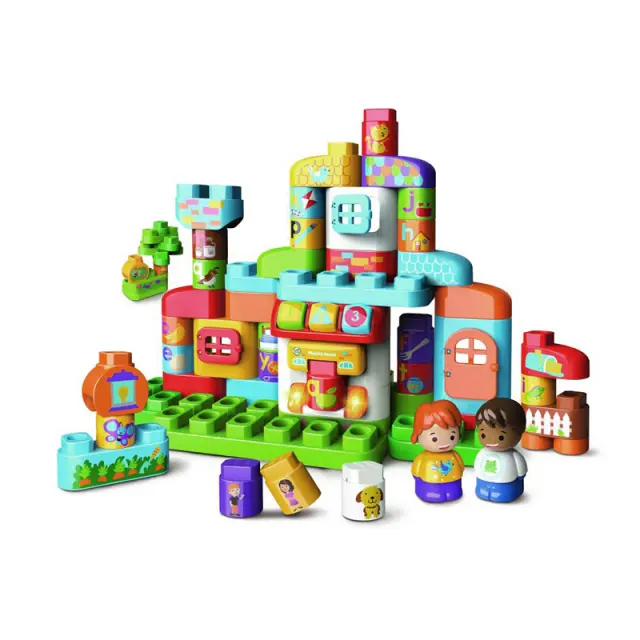 VTech Blabla Blocks - Το Σπίτι της Γνώσης Blue