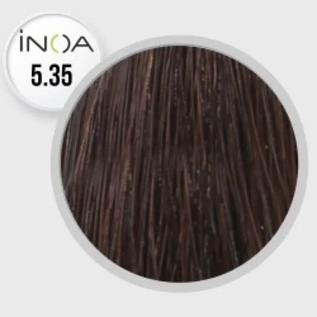 Loreal Inoa Βαφή 5,35 Καστανό Ανοιχτό Ντορέ Ακαζού 60ml 2