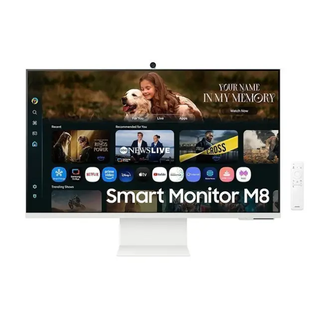 Samsung Monitor 32" S32FM801UU VA 4K White (LS32FM801UUXEN)