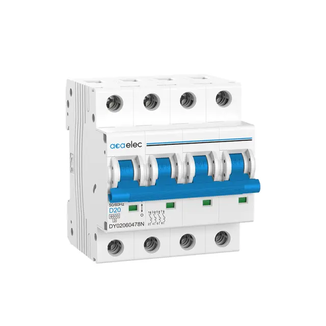 MCB 4P D20 6kA 4M / DY02060478N