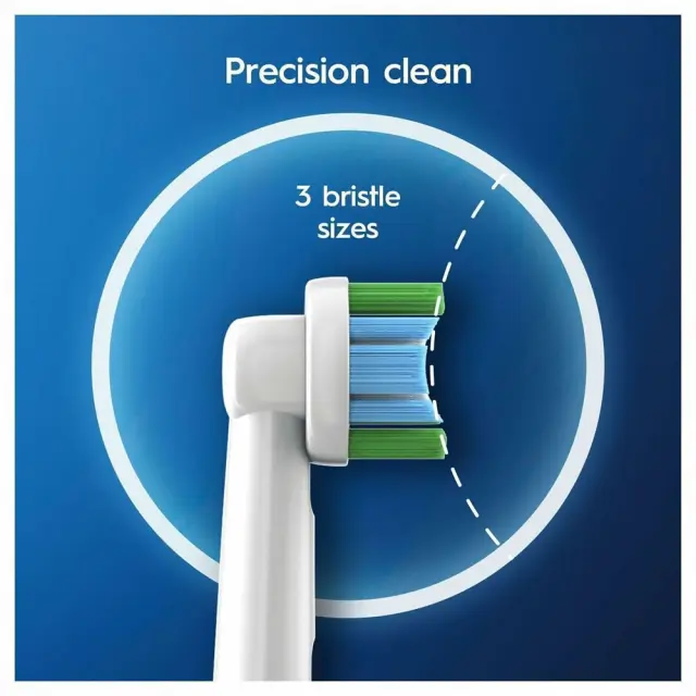 ORAL-B Pro Battery Precision Clean Ηλεκτρική Οδοντόβουρτσα Μπαταρίας Μαύρη 2