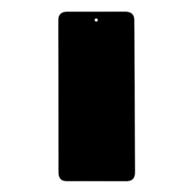 Motorola E14 LCD Display + Touch Unit Black + Front Cover