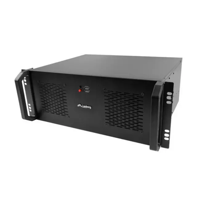 Lanberg Rackmount Server Chassis ATX 350/10 19" 4U (SC01-3504-10B)