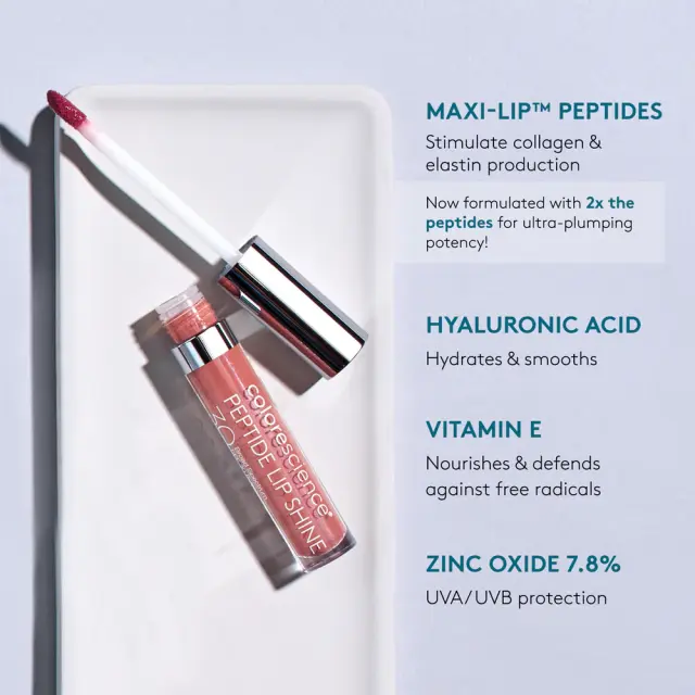 Colorescience Peptide Lip Shine SPF30 Savanna 4ml 3