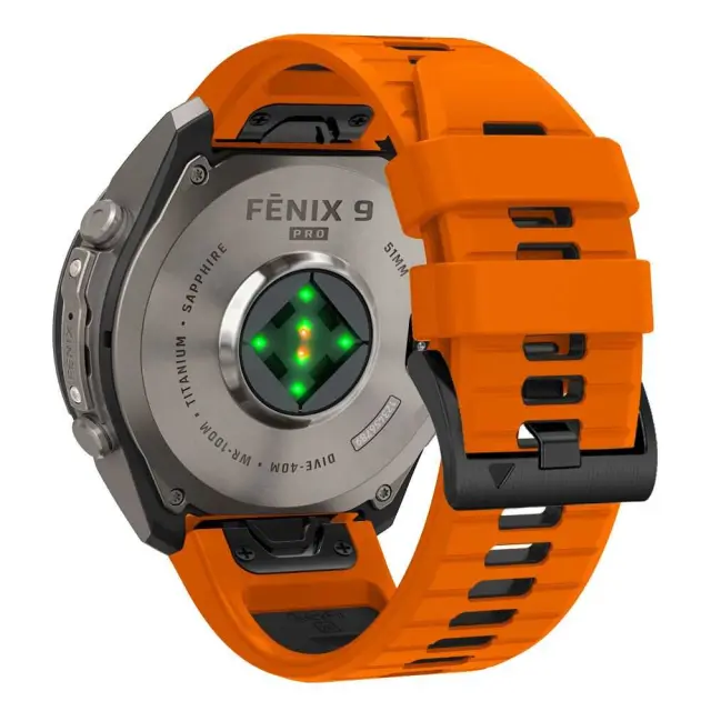 Tech-protect Iconband Pro Garmin Fenix 5x / 5x Plus / 6x / 6x Pro / 7x / 8 / 8 Pro / 9 / 9 Pro (51 Mm) Orange/black 3