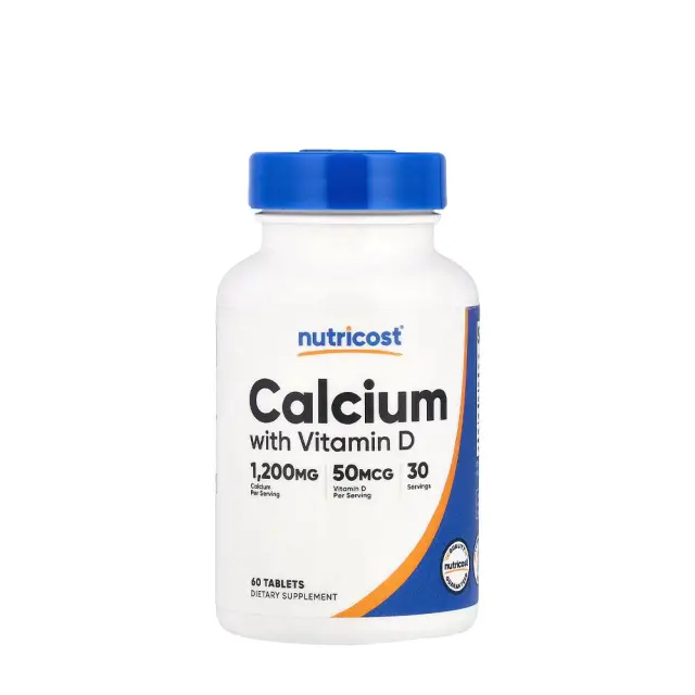 Nutricost Calcium (with Vitamin D3)