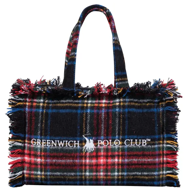 GREENWICH POLO CLUB ΡΙΧΤΑΡΙ 130X170 ΜΕ ΤΣΑΝΤΑ ΜΙΚΡΗ ESSENTIAL 2535 BLUE 2