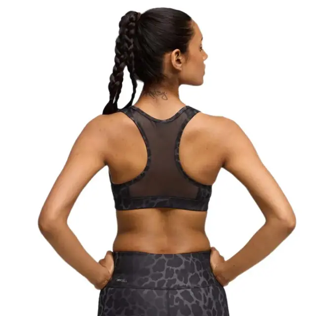 Puma Women's 4Keeps Spotted Haze Mid Bra Μαύρο 528511-01 (Puma) - Large 2
