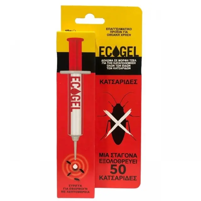 Δάφνη Agrotrade Ecogel Gel για Κατσαρίδες 10gr