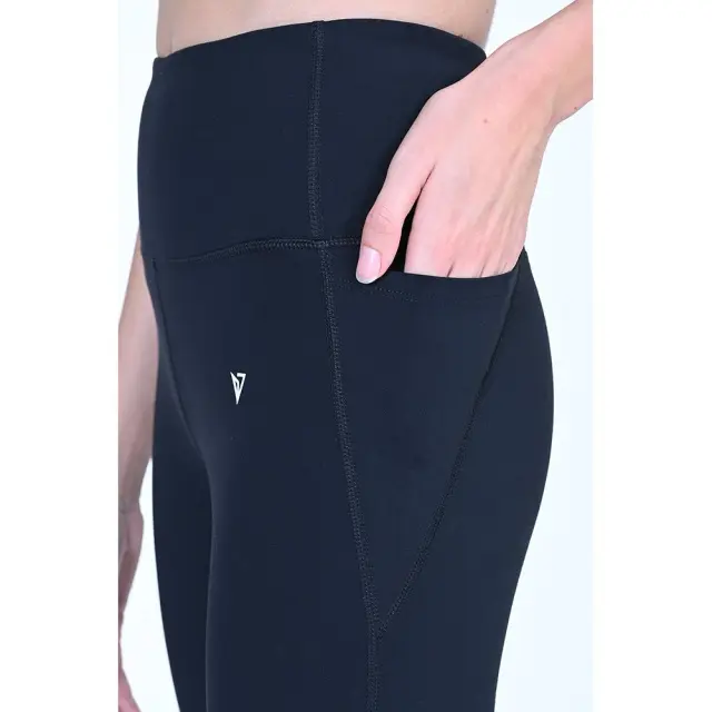 Magnetic North Cotton Feel High Waisted Pro Tight 7/8 (24017-Black) - Μαύρο - XL 3
