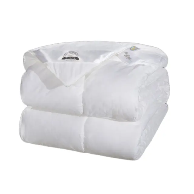 Πάπλωμα μάλλινο king size λευκό 240x260cm The Wool Natural Duvet La Luna 2400052 2