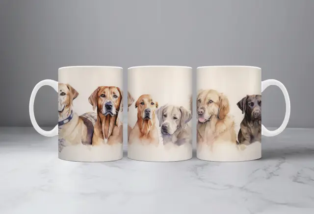 Κούπα dogs 1Κούπα κεραμική 330ml λευκη με συσκευασία δώρου " (DOGS 03)