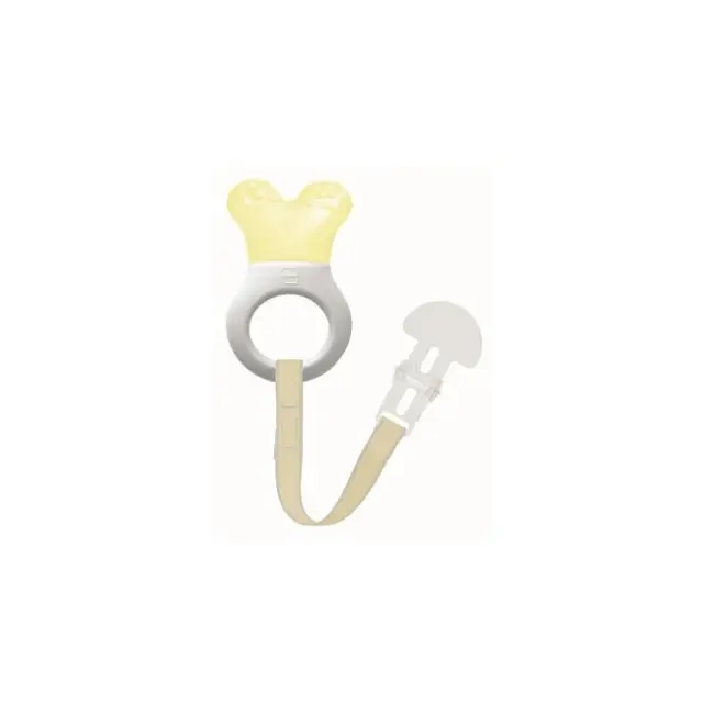 Mam Mini Cooler & Clip 2+ Μηνών Πολυκρίκος Που Δροσίζει Τα Ευαίσθητα Ούλα Του Μωρού 1 τεμάχιο