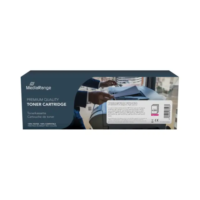 MediaRange Toner Cartridge for printers using HP® W2033X/415X High Capacity Magenta (MRHPT2033MXL) MR COMPATIBLE