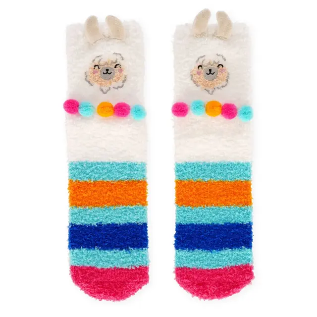 Legami Καλτσοπαντόφλες / Non-slip Socks Adult Size: It's a Match! (9 σχέδια) Llama, 35-42