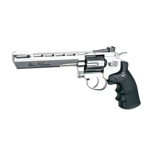 ASG Dan Wesson 6” Αεροβόλo Περίστροφο 4.5mm Ασημένιο
