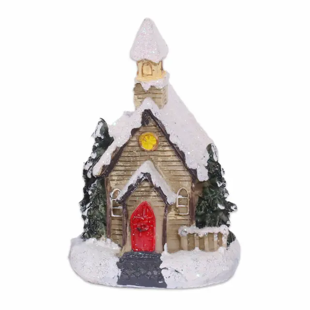 Artezan Christmas LED Table Top Church Decoration 9.5*5.5*6cm 15.004.0232