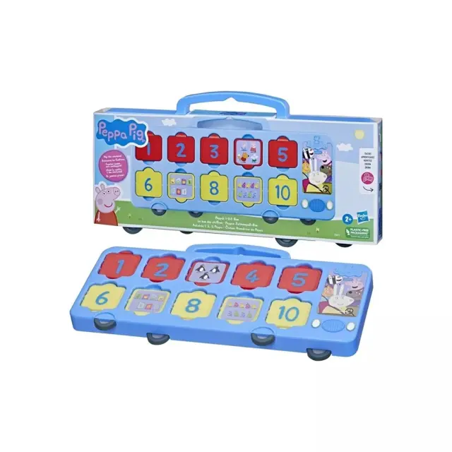 Hasbro Peppa Pig Learn With Peppas Bus F6411
