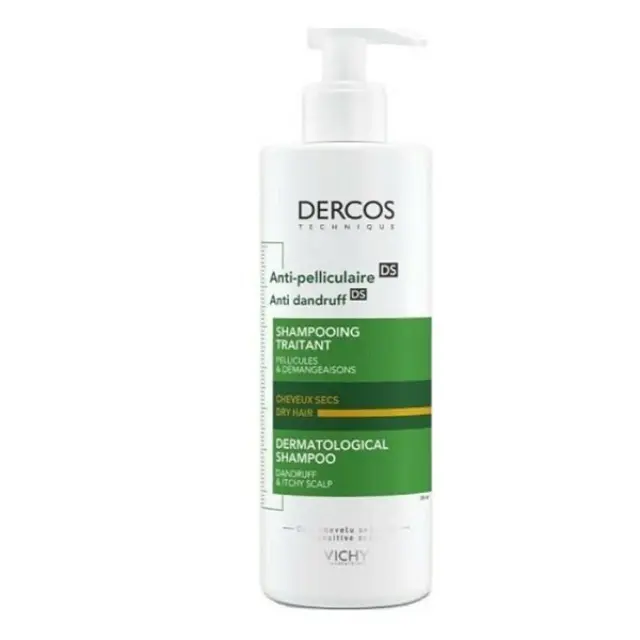 Vichy Promo (-20%) Dercos Anti-Dandruff DS Shampoo Αντιπιτυριδικό Σαμπουάν για Ξηρά Μαλλιά, 390ml