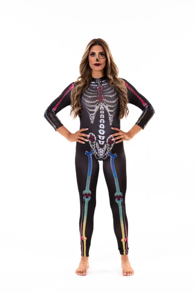 Αποκριάτικη Στολή Skeleton Skin (Fun Fashion) (F-167600)