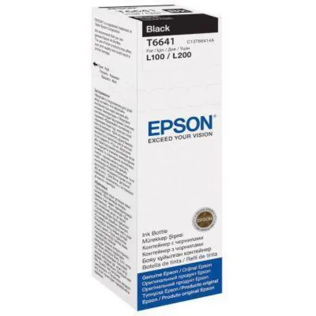 Epson Μελάνι Inkjet Bottle Black (C13T66414A) (EPST66414A)