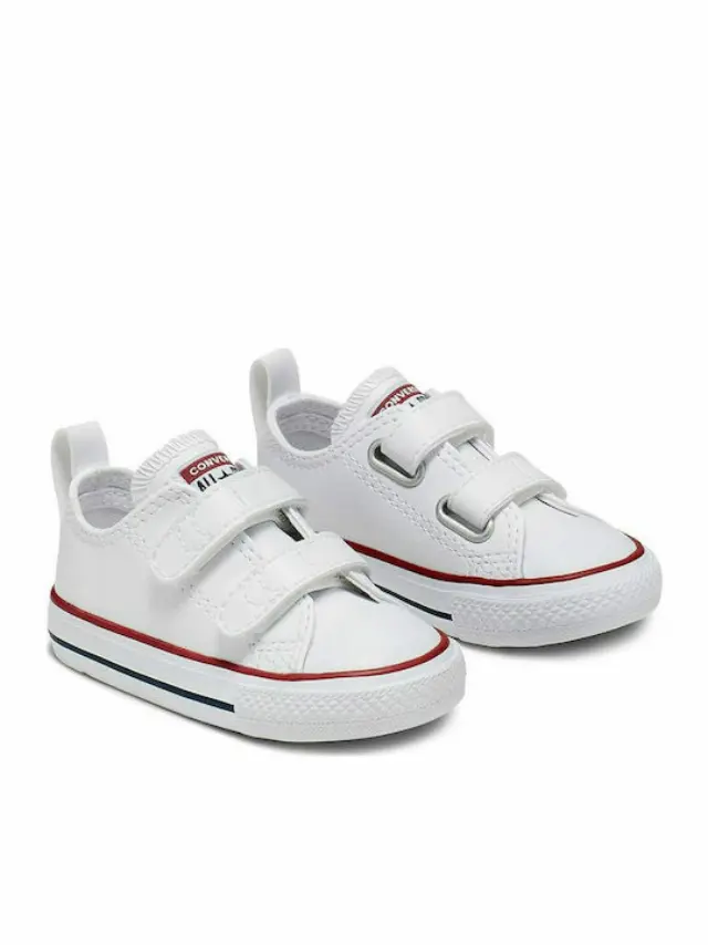 Converse White/Garnet/Navy Bebe 769029C - 26 2