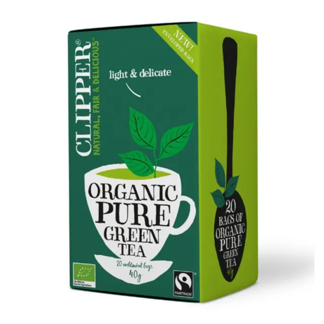 Πράσινο Τσάι Βιολογικό CLIPPER 40 gr ( Fairtrade)