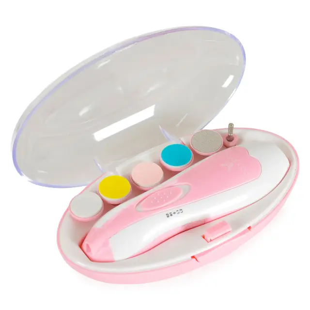 Cangaroo Ηλεκτρική Λίμα για Βρέφη και Ενήλικες Nailina pink 3800146273026