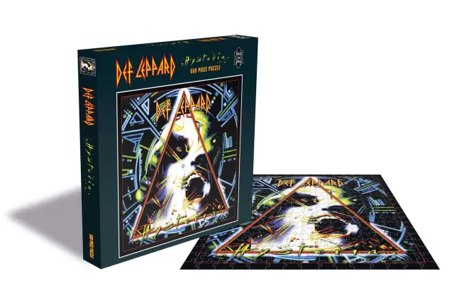 Rock Saws DEF LEPPARD - Hysteria - Album Puzzle 500P 41x41cm (RSAW071PZ )