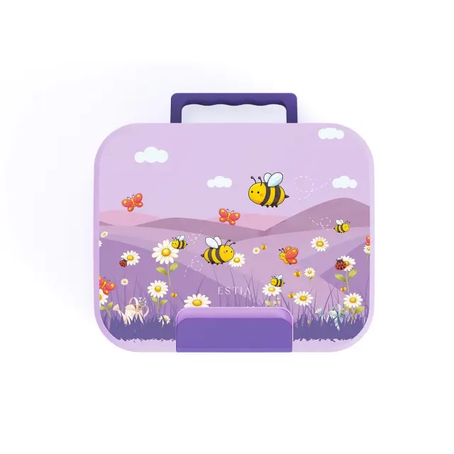 ESTIA GARDEN FRIENDS ΠΑΙΔΙΚΟ ΦΑΓΗΤΟΔΟΧΕΙΟ SAVE THE AEGEAN 950ml ΜΕ 3 ΑΝΟΞΕΙΔΩΤΕΣ ΑΠΟΣΠΩΜΕΝΕΣ ΘΗΚΕΣ