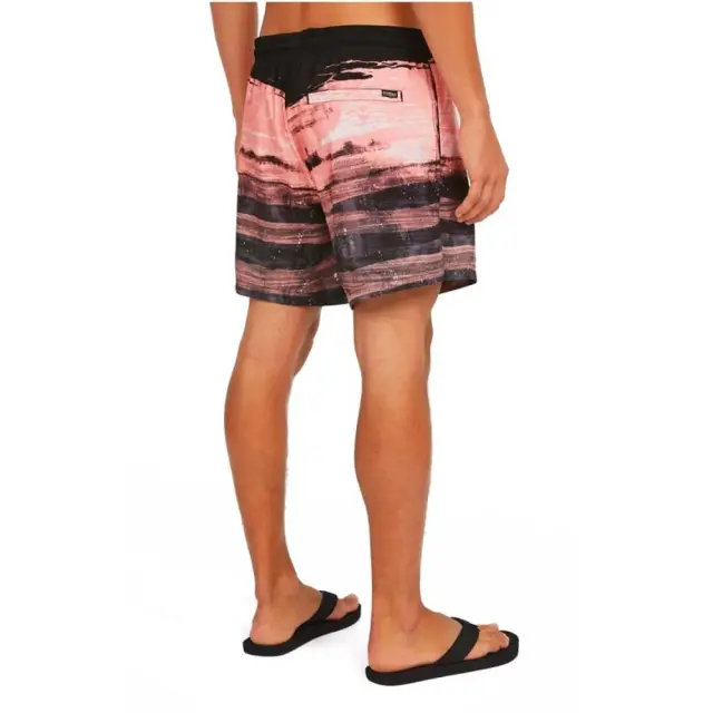 O'neill Men's Cali Gradient 15inch Swim Shorts Μαύρο - Ροζ 2800194-34029 (O'neill) - Medium 3