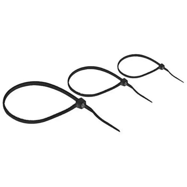 Sapiselco - Δεματικά Καλωδίων 160x2.5mm Μαύρο 100τμχ 2