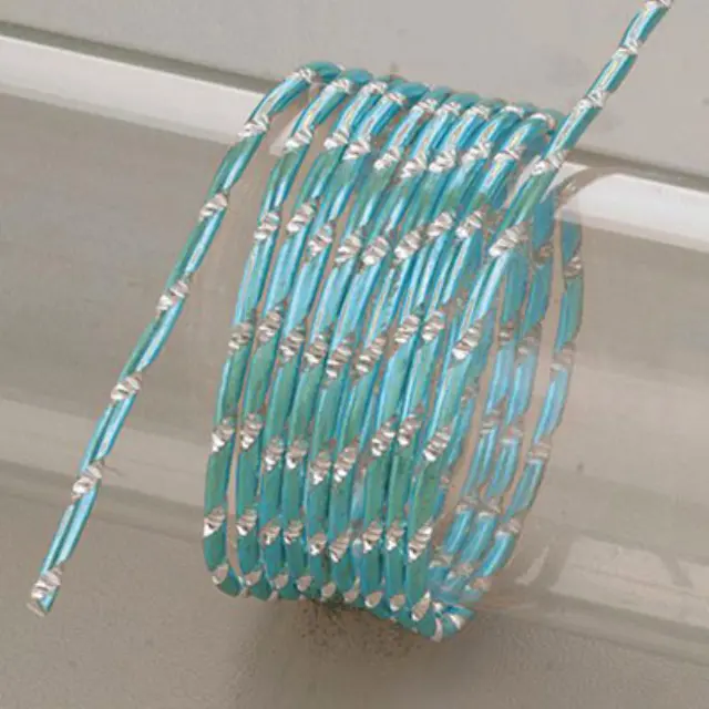 Σύρμα Αλουμινίου Diamond - Ø2mm - Turquoise - 2m