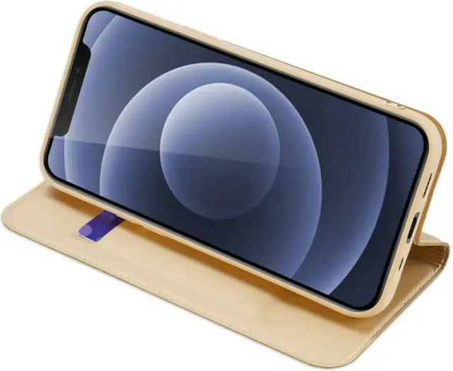 Θήκη Dux Ducis Skin Pro Book Δερματίνης Χρυσό (iPhone 13 mini) 2