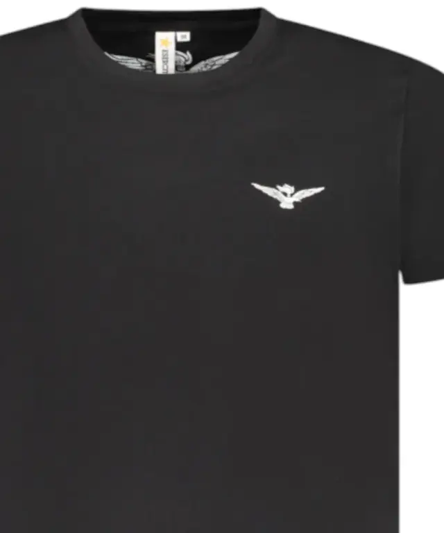 Accademia Militare - Ανδρικό T-shirt Army 1659 Mens Short Sleeve S5S639-5586-002 Μαύρο 3