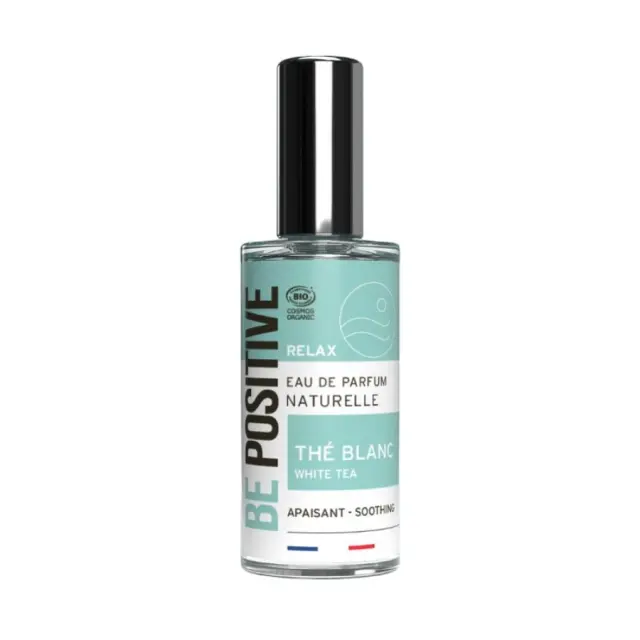 Acorelle Certified Organic BE POSITIVE RELAX Eau de Parfum - Bιολογικό άρωμα για ηρεμία και χαλάρωση, 50ml
