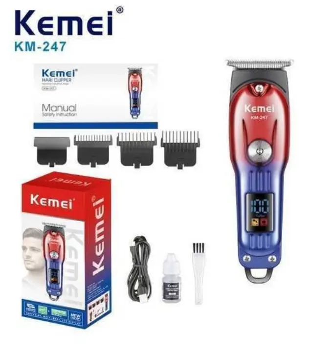 Κουρευτική μηχανή - KM-247 - Kemei 2