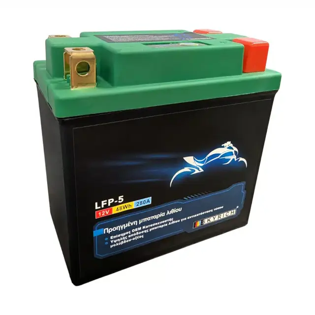 Μπαταρία Εκκίνησης Λιθίου 12V 4Ah 280A LFP-05 Skyrich