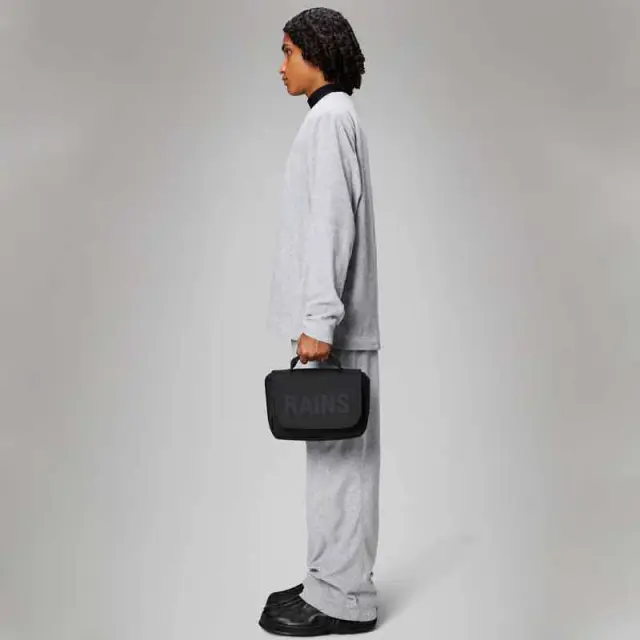 Αδιάβροχο Νεσεσέρ Rains Texel Wash Bag 16310-01 Μαύρο - ONESIZE 3