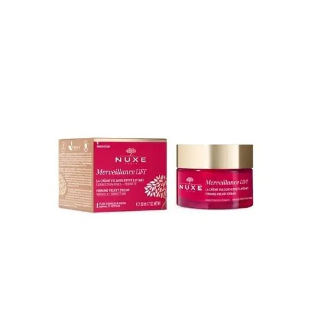 Nuxe Merveillance Lift Firming Velvet Αντιγηραντική και Συσφικτική Κρέμα Προσώπου Ημέρας με Υαλουρονικό Οξύ για Κανονικές/Ξηρές Επιδερμίδες, 50ml