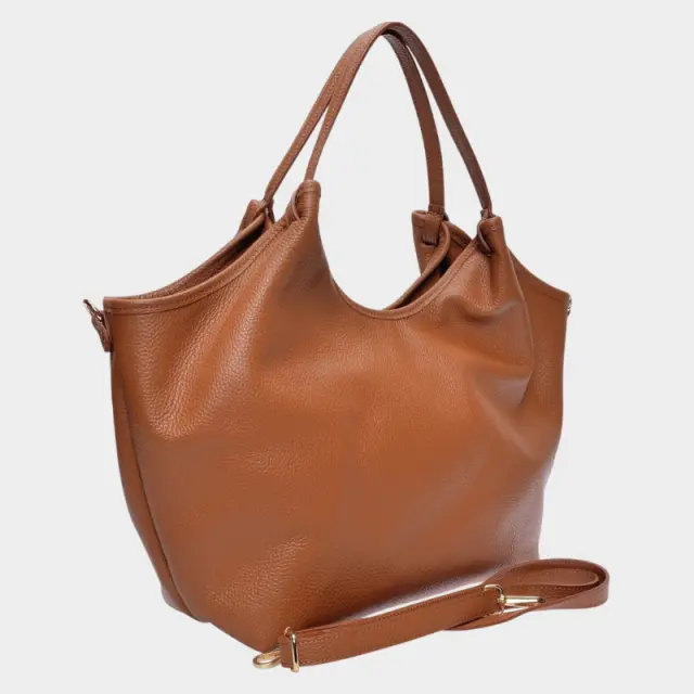 Τσάντα Γυναικεία Trapezoidal Capacity 57994 | Brown - #CG57994-B Καφέ - ONESIZE 2