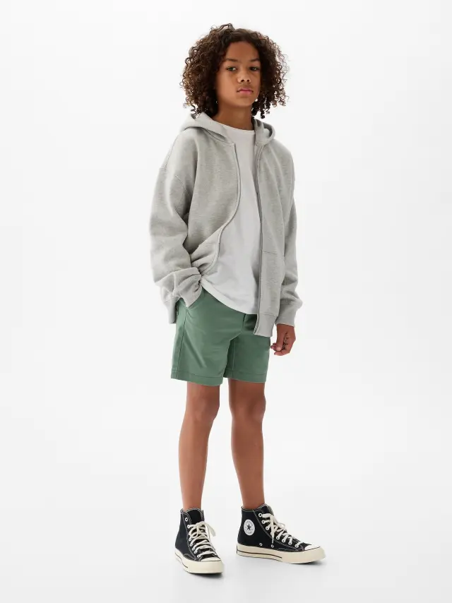 Πράσινο Παιδικό Twill Easy Σορτς green - M