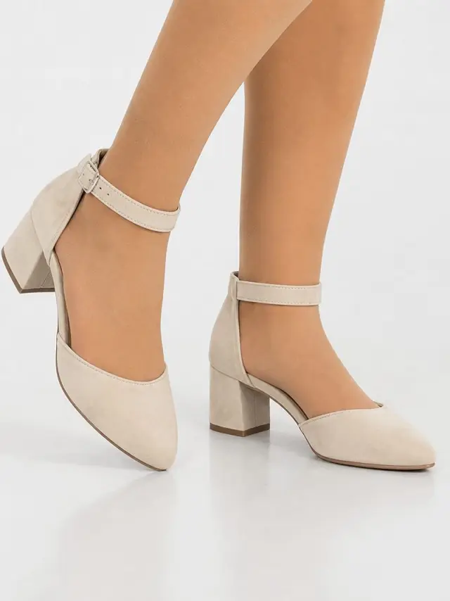 Gabor Γόβες Γυναικείο δέρμα Nubuck Μπεζ GAB/61340 11-OAK - 41 2
