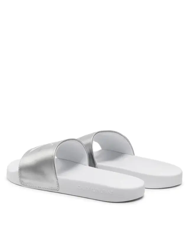 Calvin Klein – Γυναικείες Παντόφλες YW0YW01243-0K9 Λευκό - 37 3