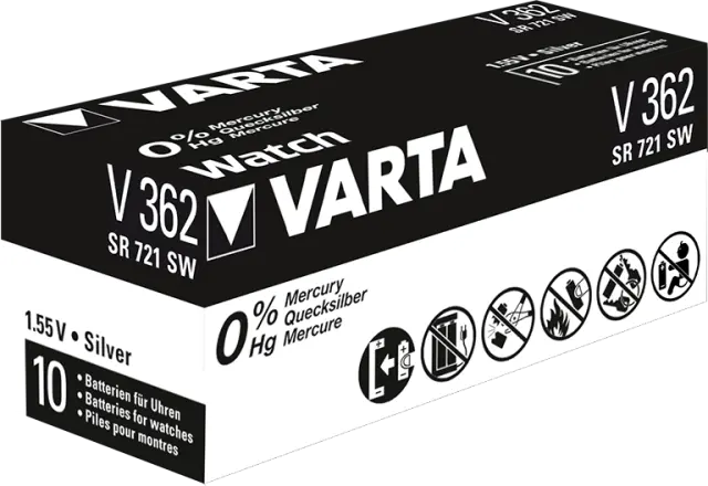 Varta Ρολογιού V362 (1τμχ) 01.007.0037 3