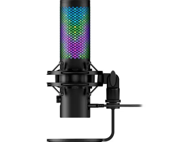 HP HyperX QuadCast 2 S USB Microphone - RGB Lighting - Black (9A273AA) 2