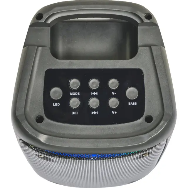 PARTY LIGHT SOUND LEO-250 ACTIVE SPEAKER BOX 2 x 3"/8cm 100W WITH ILLUMINATED WOOFERS (10-5640) 2