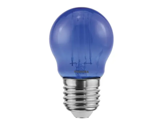 Toshiba LED Filament Color Blue G45 E27 4.5W (DELS-FGB44P5B7AF11) 2